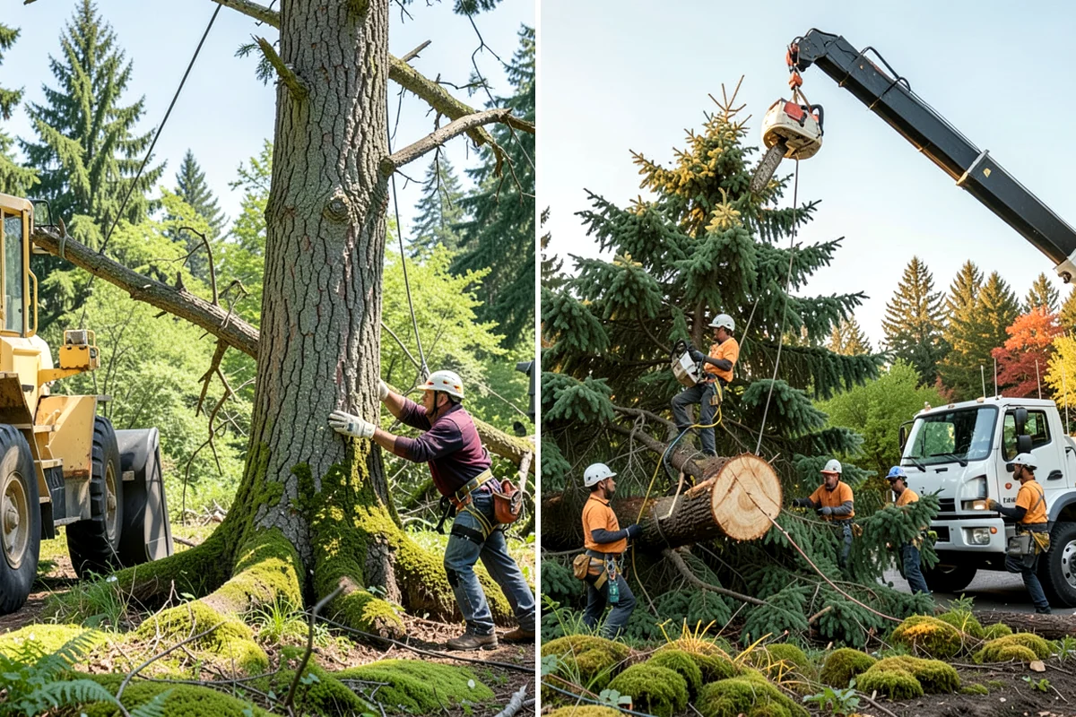 GPS tree inventory in Federal Way, King County, WA - Gather site and tree information