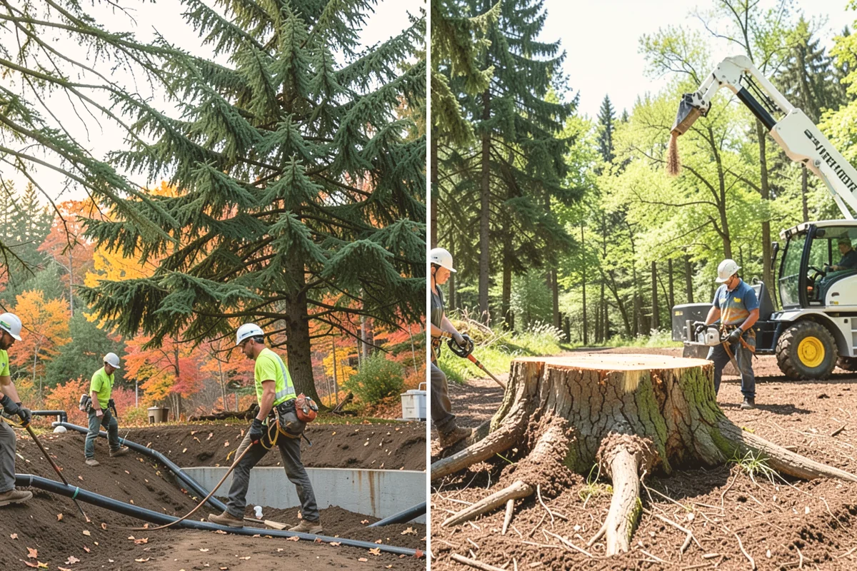 GPS tree inventory in Fife, Pierce County, WA - Gather site and tree information