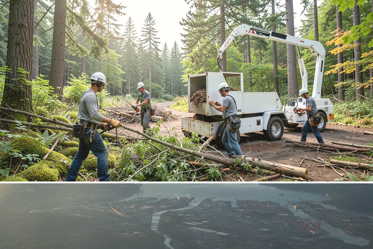 GPS tree inventory in Fife, Pierce County, WA - Work can be performed year-round in the Puget Sound climate but may require adjusted access methods for snow-covered ground or...