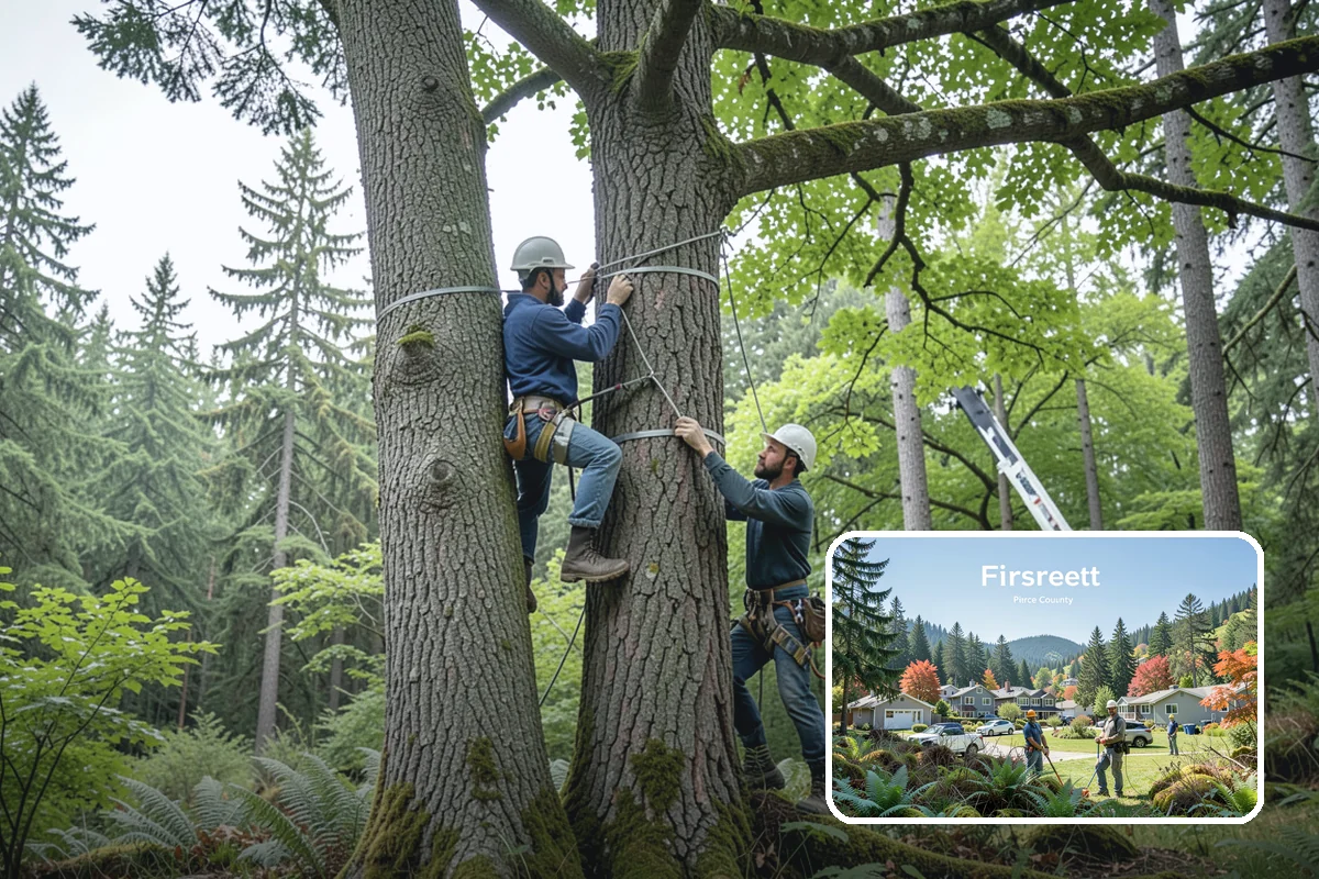 GPS tree inventory in Fircrest, Pierce County, WA - Provides expert, objective guidance