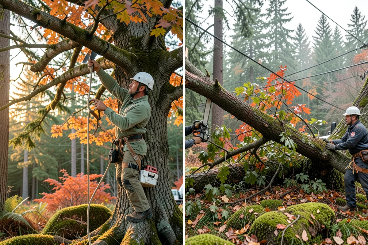 GPS tree inventory in Fircrest, Pierce County, WA - Gather site and tree information