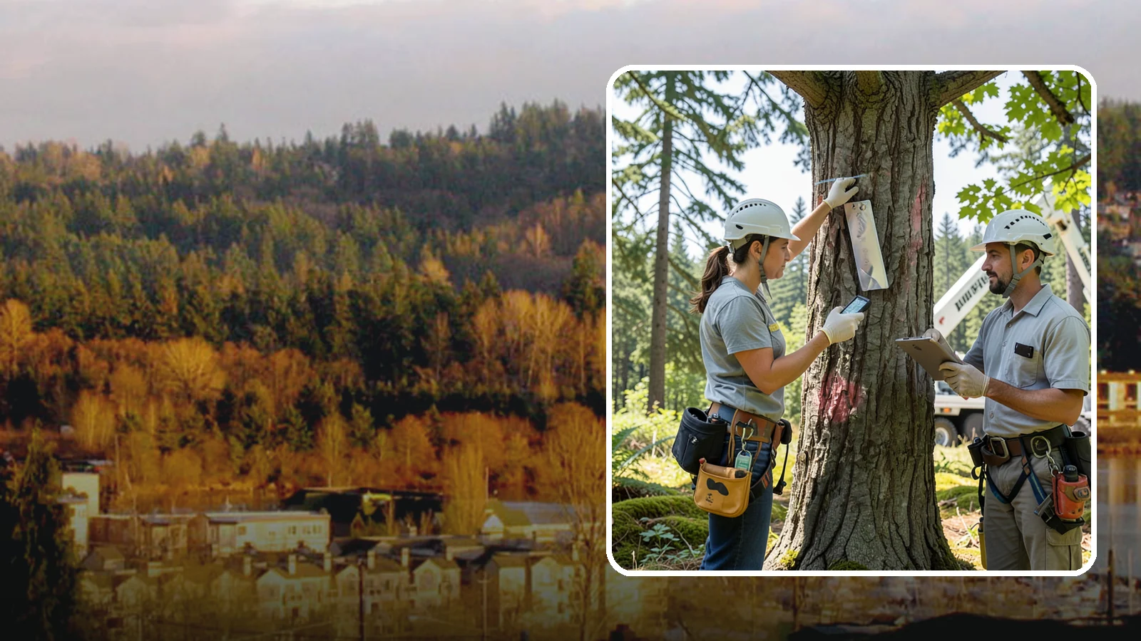 GPS tree inventory in Kenmore, King County, WA - A location-based inventory of trees using GPS.