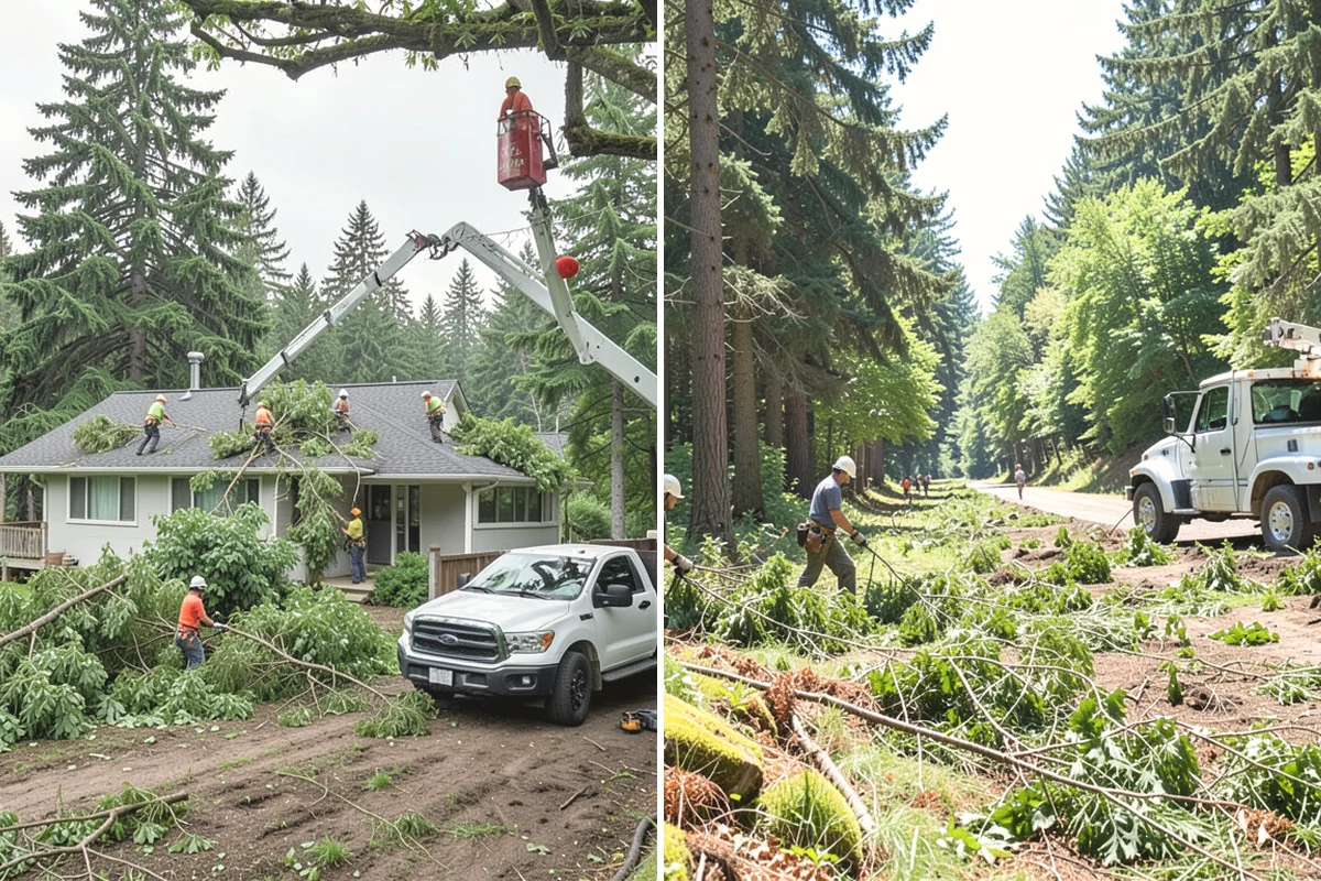 GPS tree inventory in La Conner, Skagit County, WA - Gather site and tree information