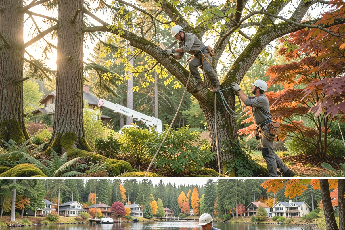 GPS tree inventory in La Conner, Skagit County, WA - Work can be performed year-round in the Puget Sound climate but may require adjusted access methods for snow-covered ground or...