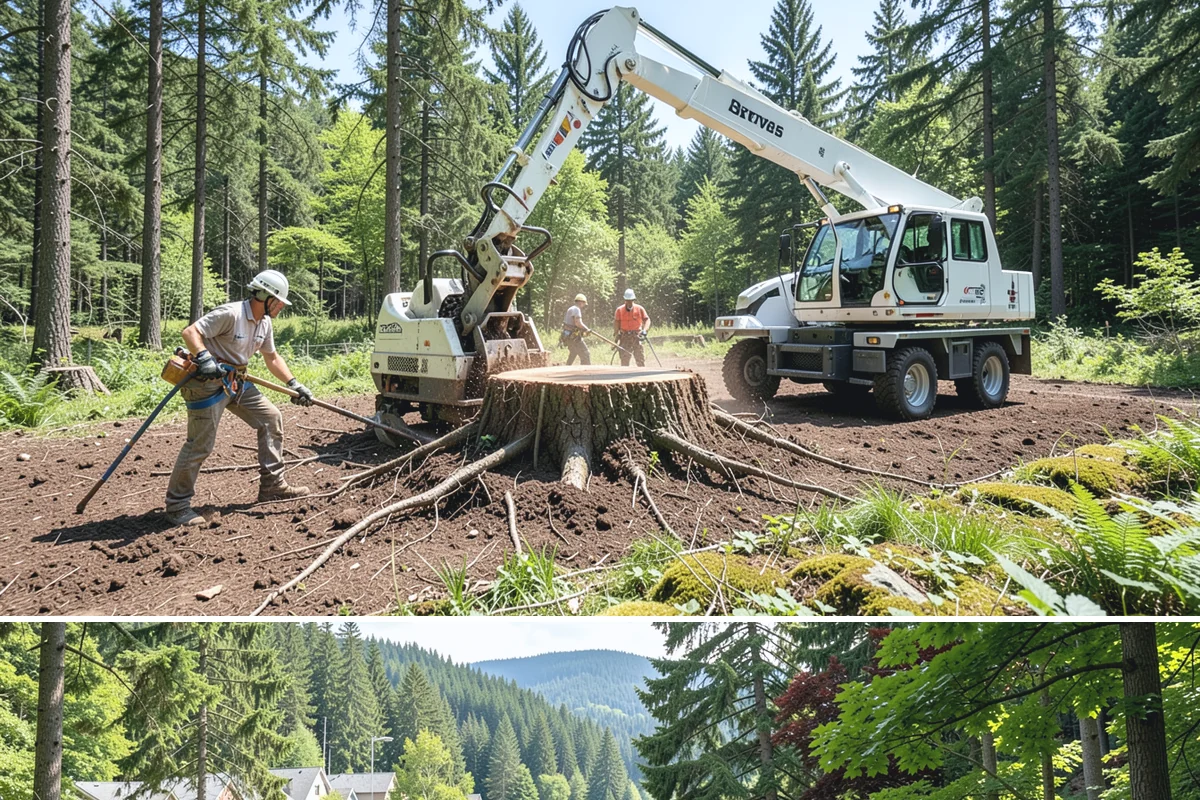 GPS tree inventory in Lake Forest Park, King County, WA - Work can be performed year-round in the Puget Sound climate but may require adjusted access methods for snow-covered ground or...