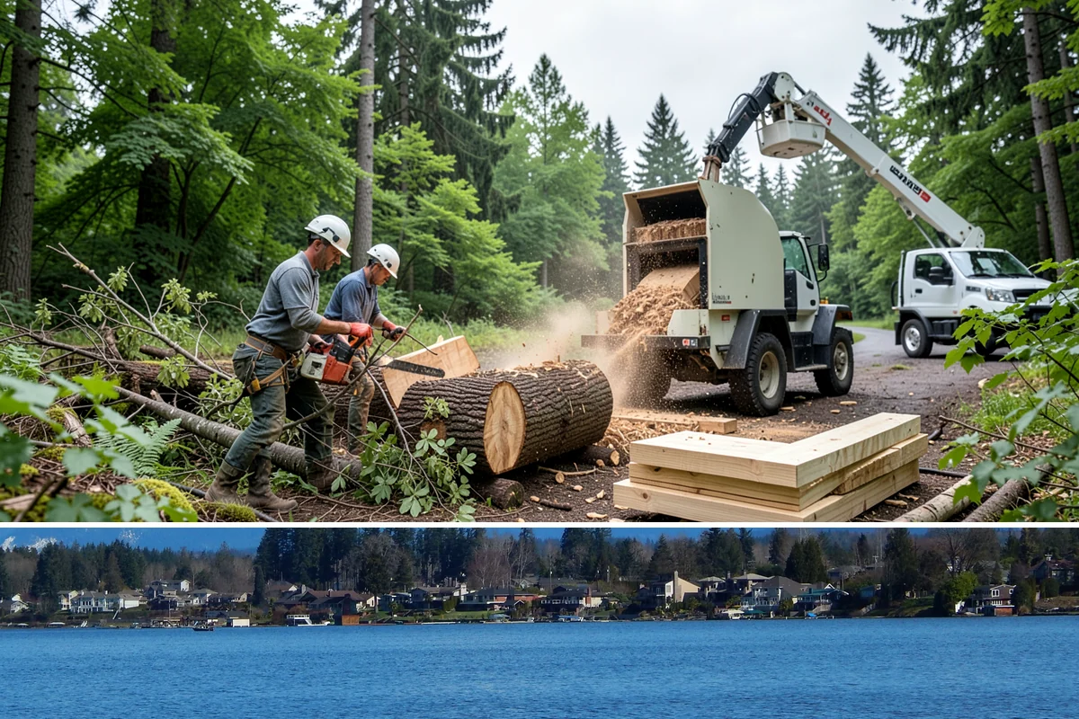 GPS tree inventory in Lake Stevens, Snohomish County, WA - Work can be performed year-round in the Puget Sound climate but may require adjusted access methods for snow-covered ground or...