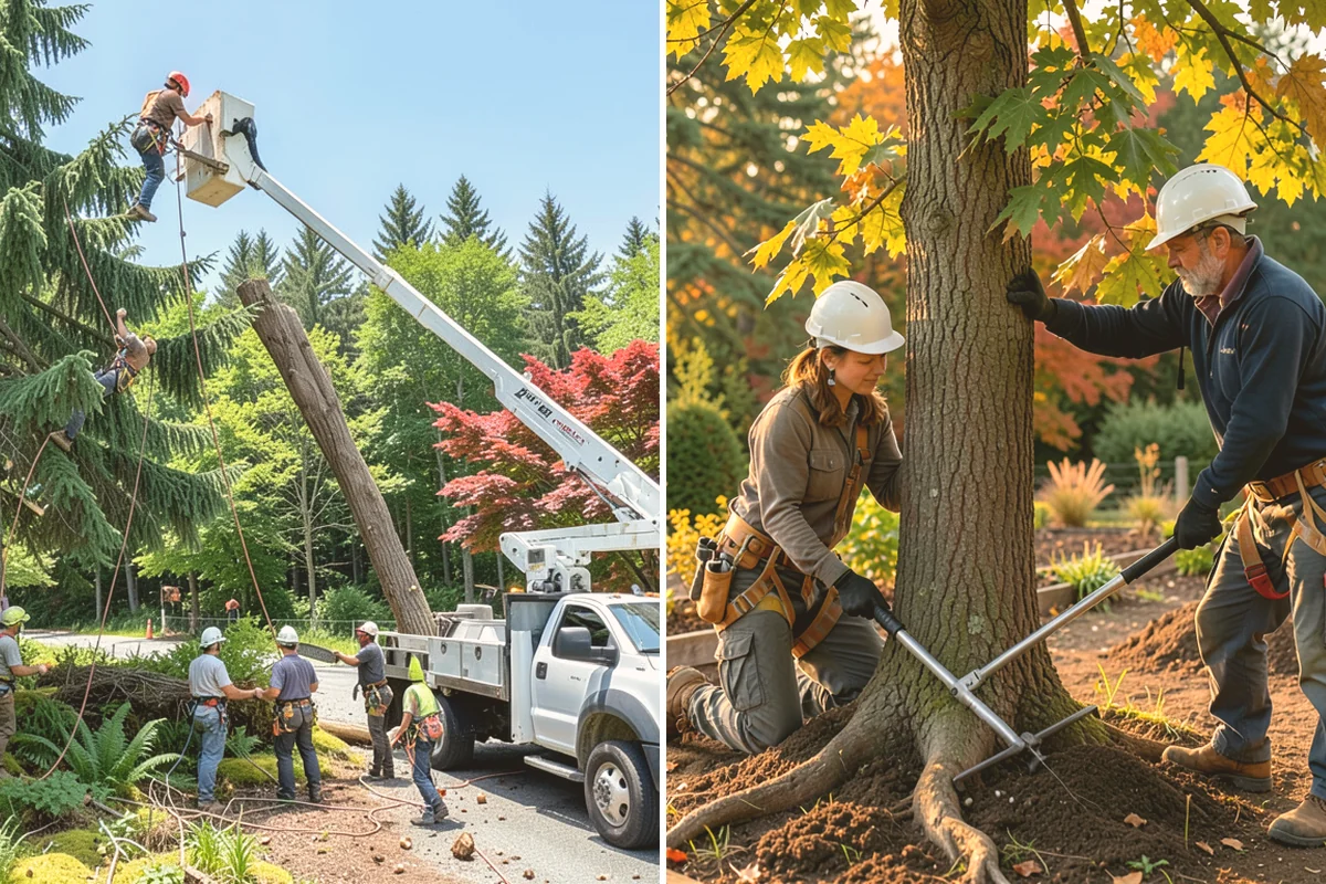 GPS tree inventory in Lynnwood, Snohomish County, WA - Gather site and tree information