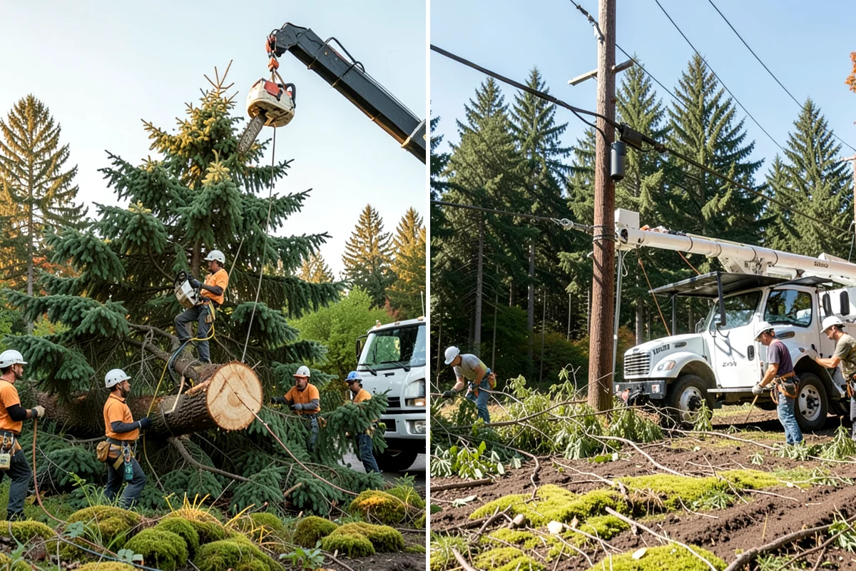 GPS tree inventory in Maple Valley, King County, WA - Gather site and tree information
