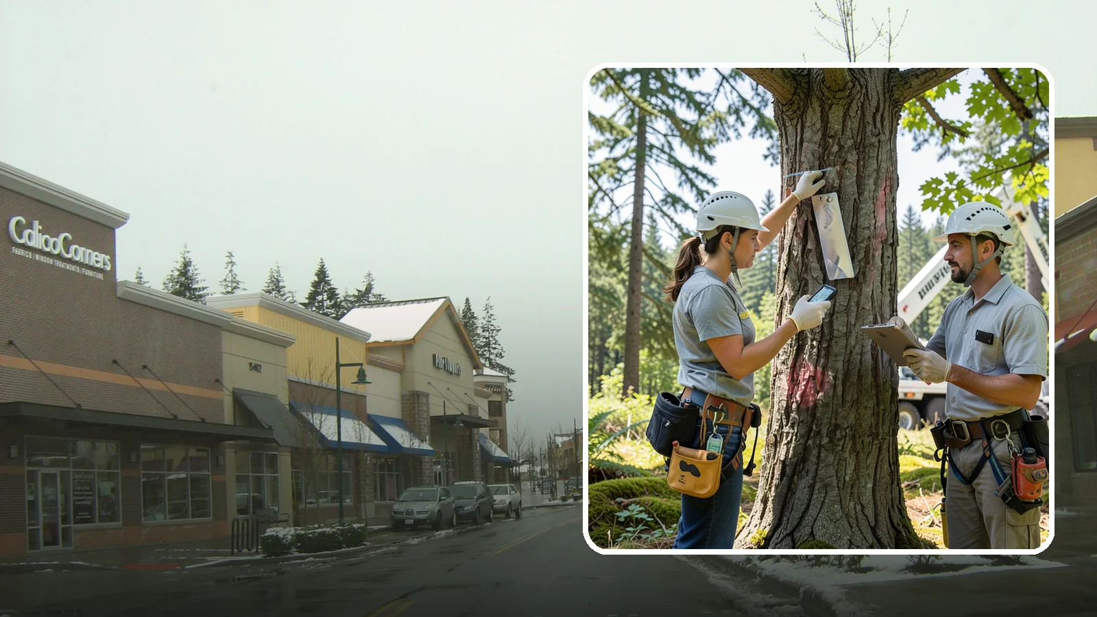 GPS tree inventory in Mill Creek, Snohomish County, WA - A location-based inventory of trees using GPS.