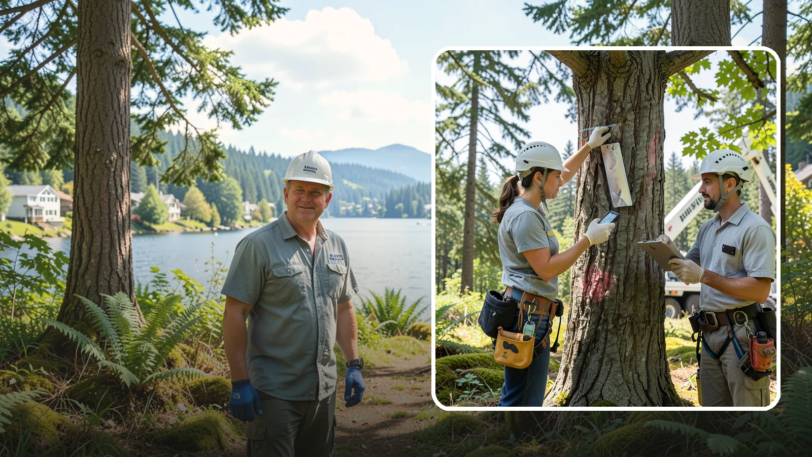 GPS tree inventory in Milton, King County, WA - A location-based inventory of trees using GPS.