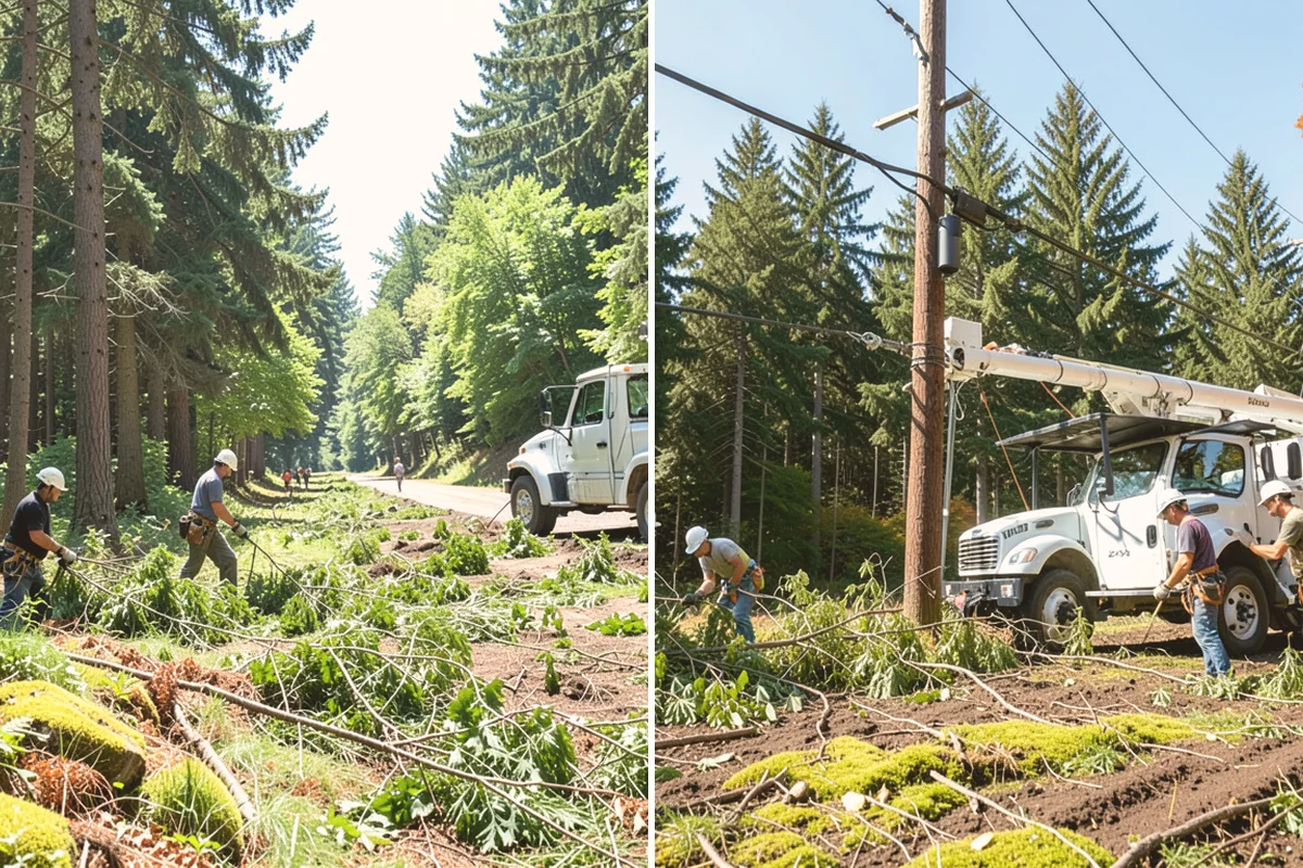 GPS tree inventory in Milton, King County, WA - Gather site and tree information