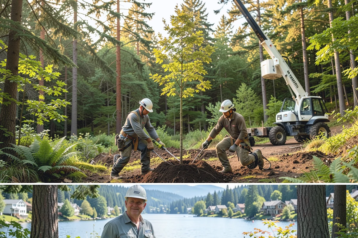 GPS tree inventory in Milton, King County, WA - Work can be performed year-round in the Puget Sound climate but may require adjusted access methods for snow-covered ground or...