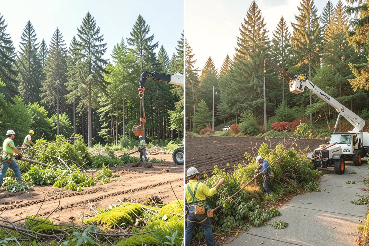 GPS tree inventory in Monroe, Snohomish County, WA - Gather site and tree information