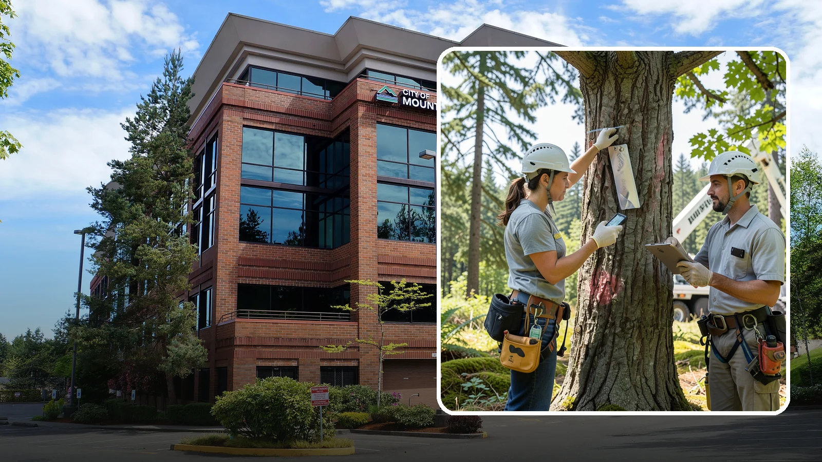 GPS tree inventory in Mountlake Terrace, Snohomish County, WA - A location-based inventory of trees using GPS.