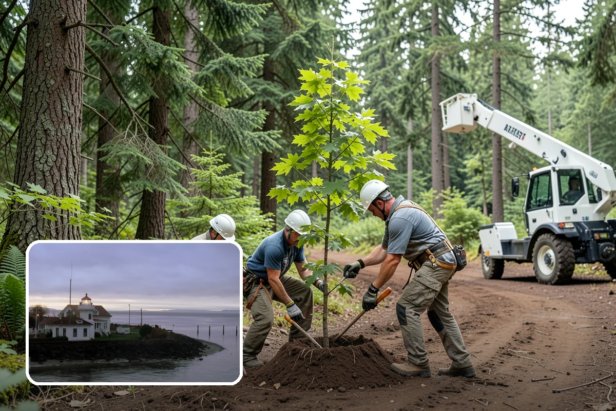 GPS tree inventory in Mukilteo, Snohomish County, WA - Provides expert, objective guidance