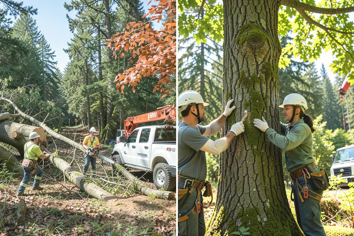 GPS tree inventory in Mukilteo, Snohomish County, WA - Gather site and tree information