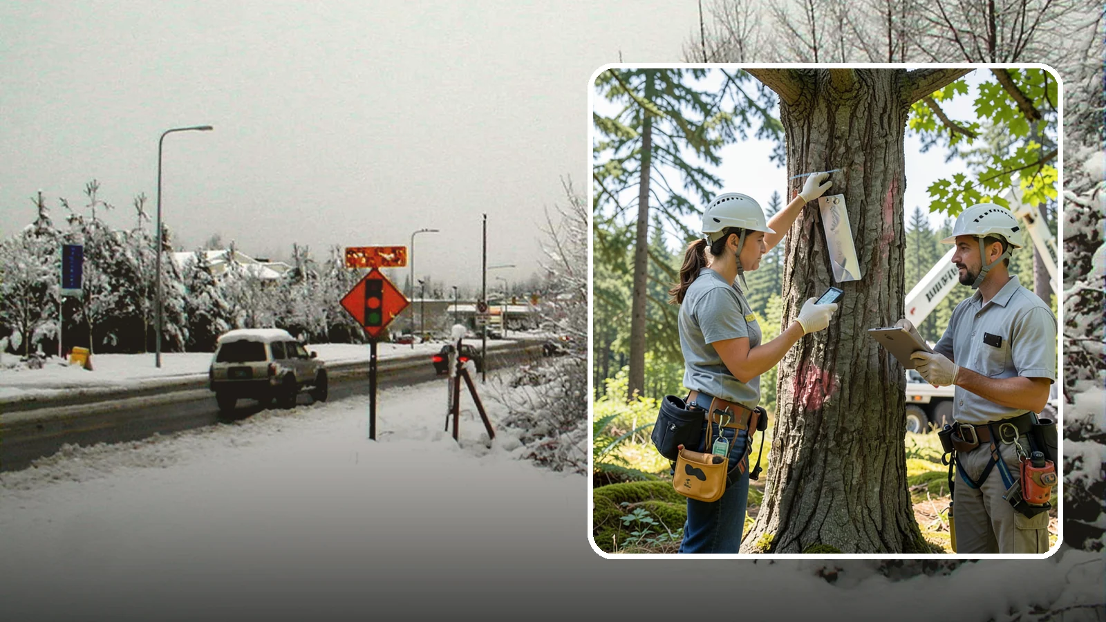 GPS tree inventory in Newcastle, King County, WA - A location-based inventory of trees using GPS.