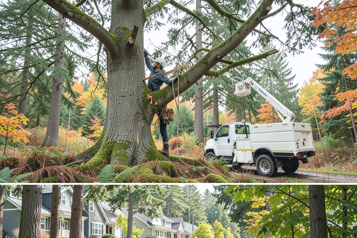 GPS tree inventory in Normandy Park, King County, WA - Work can be performed year-round in the Puget Sound climate but may require adjusted access methods for snow-covered ground or...