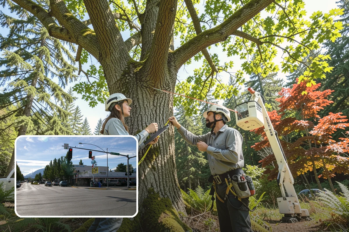 GPS tree inventory in North Bend, King County, WA - Provides expert, objective guidance