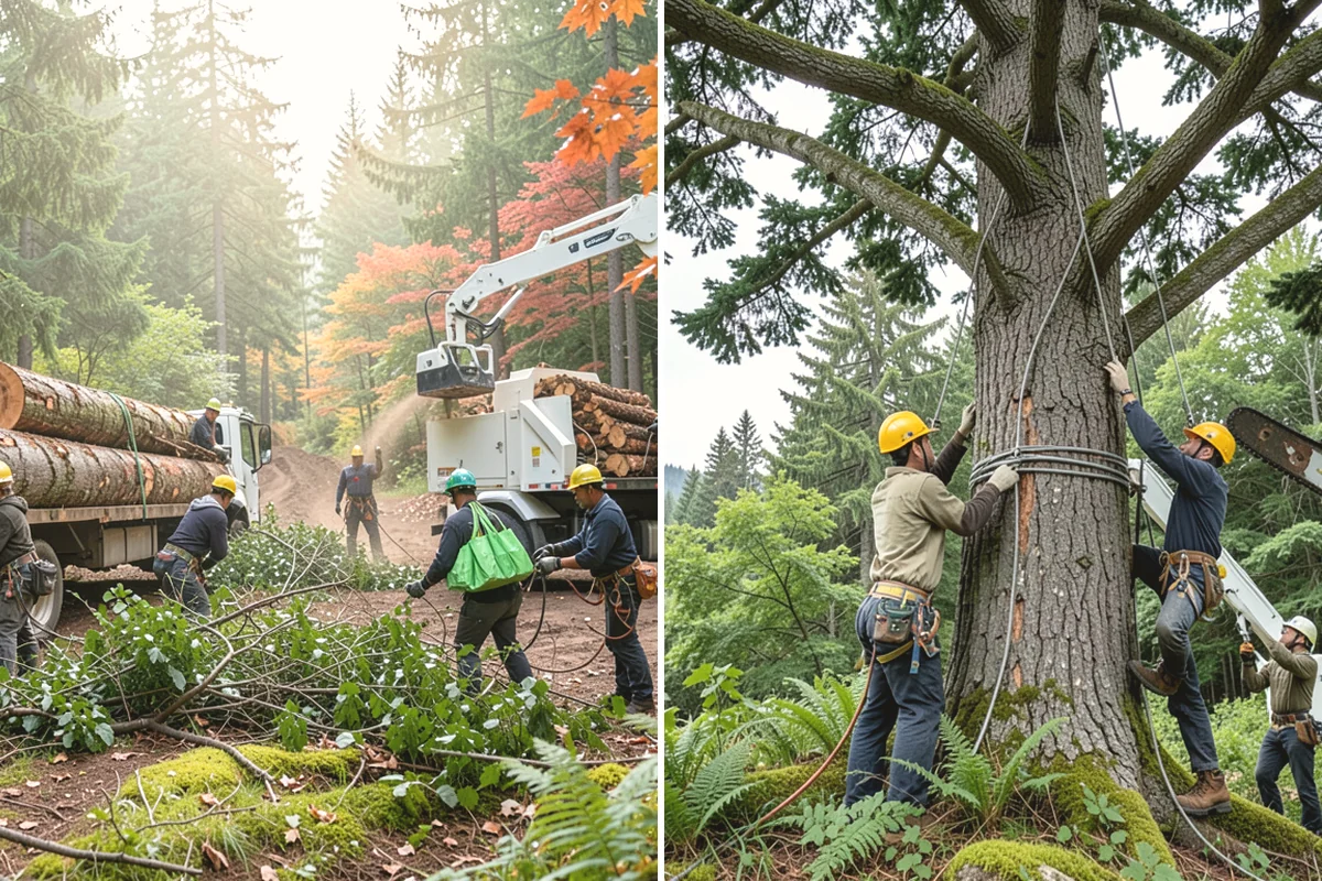 GPS tree inventory in North Bend, King County, WA - Gather site and tree information