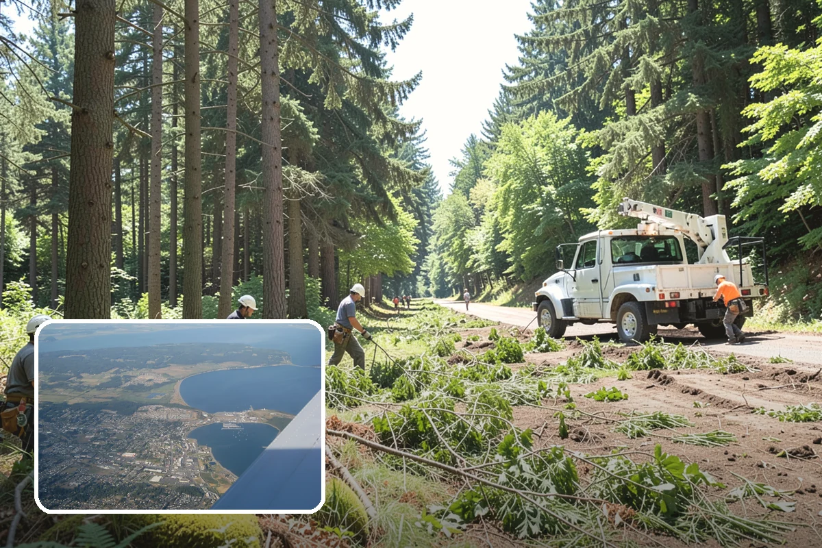 GPS tree inventory in Oak Harbor, Island County, WA - Provides expert, objective guidance