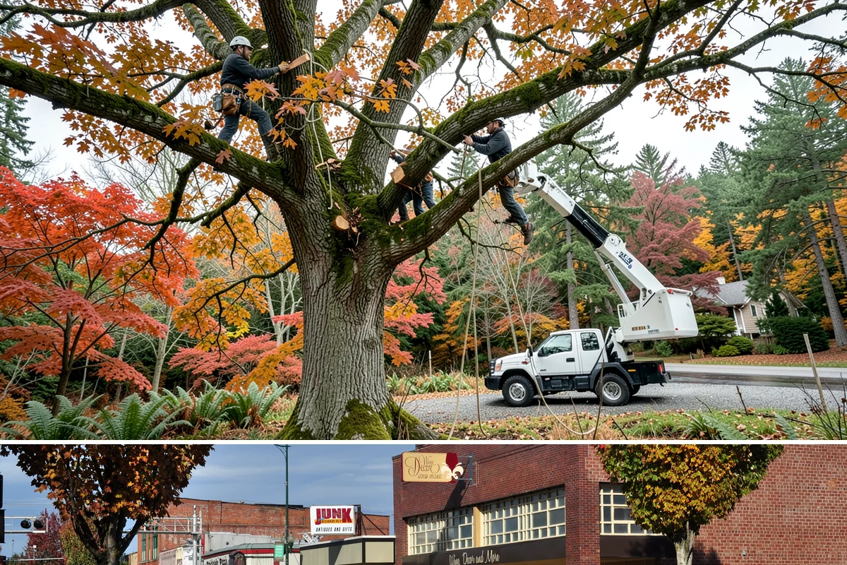 GPS tree inventory in Puyallup, Pierce County, WA - Work can be performed year-round in the Puget Sound climate but may require adjusted access methods for snow-covered ground or...
