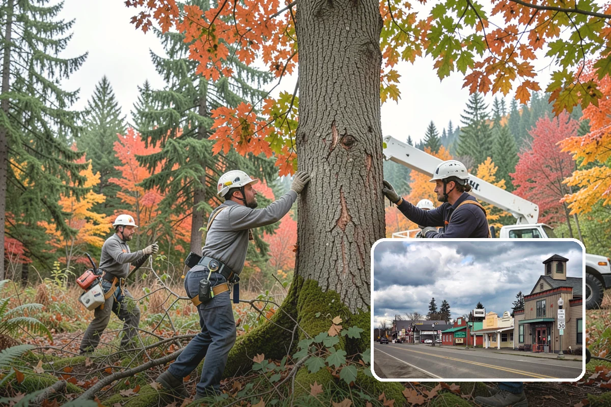 GPS tree inventory in Roy, Pierce County, WA - Provides expert, objective guidance