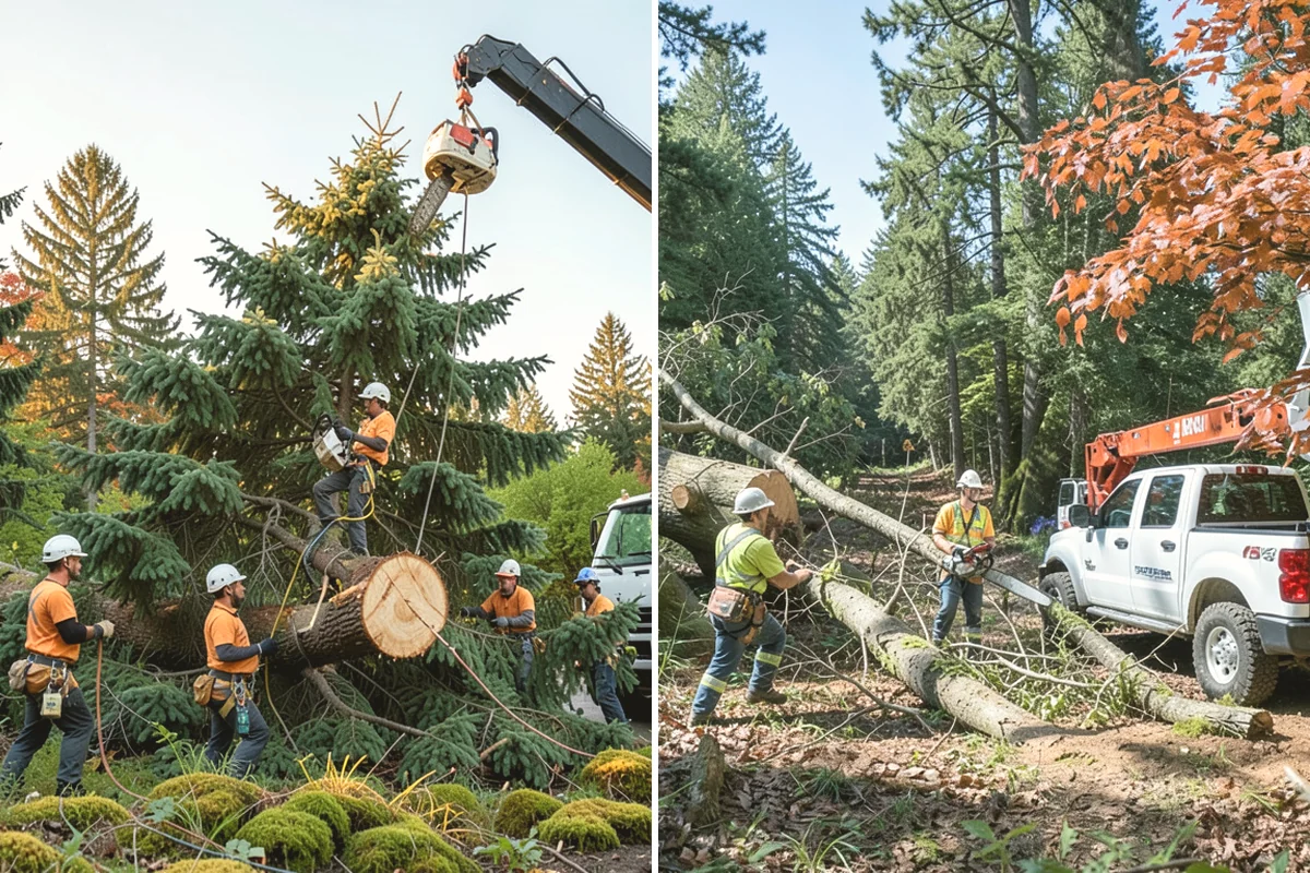 GPS tree inventory in Ruston, Pierce County, WA - Gather site and tree information