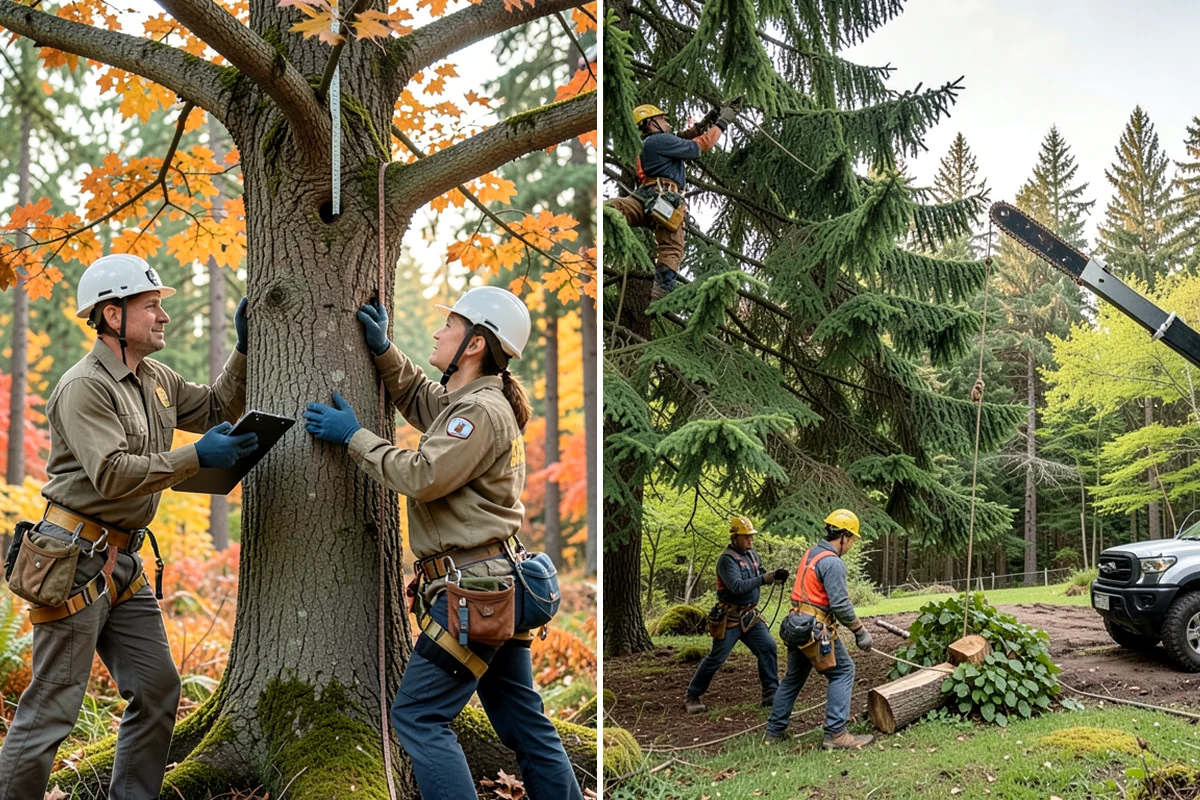 GPS tree inventory in SeaTac, King County, WA - Gather site and tree information
