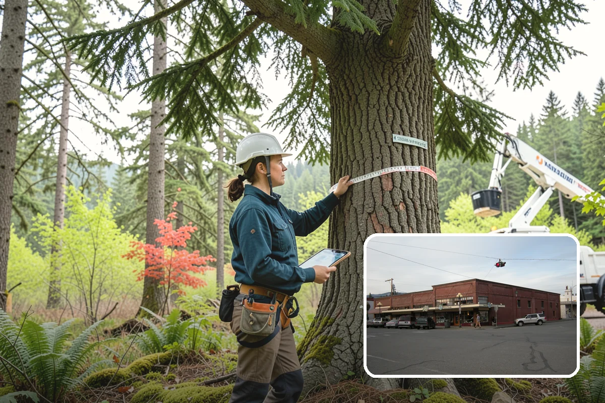GPS tree inventory in Sedro-Woolley, Skagit County, WA - Provides expert, objective guidance