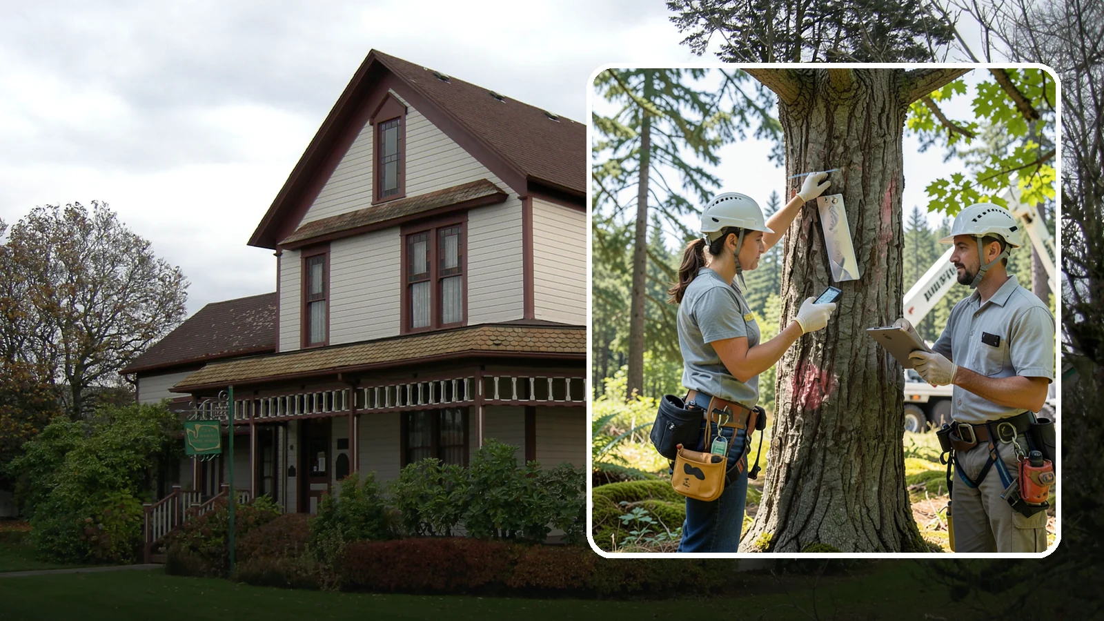 GPS tree inventory in Sumner, Pierce County, WA - A location-based inventory of trees using GPS.
