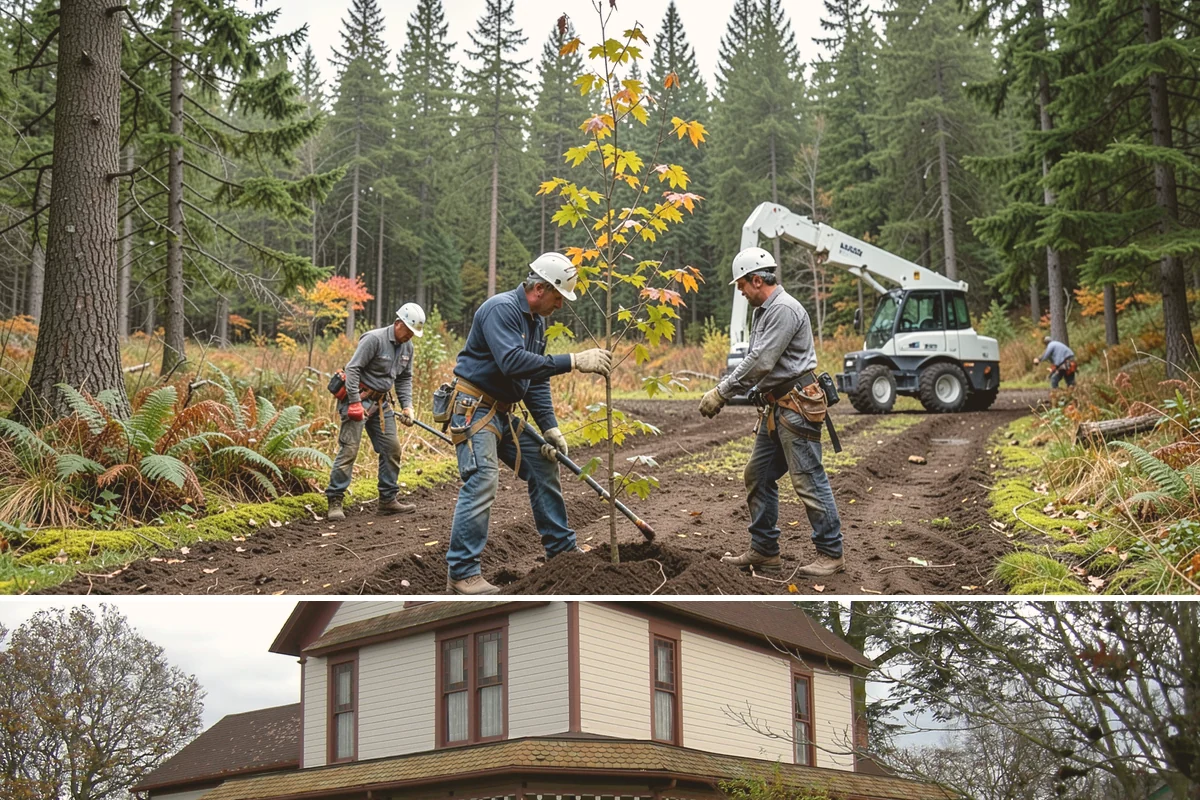 GPS tree inventory in Sumner, Pierce County, WA - Work can be performed year-round in the Puget Sound climate but may require adjusted access methods for snow-covered ground or...