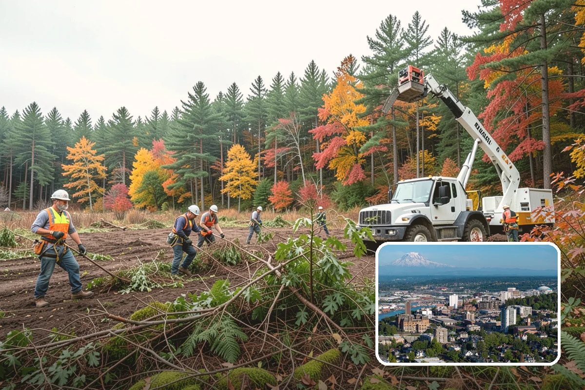 GPS tree inventory in Tacoma, Pierce County, WA - Provides expert, objective guidance
