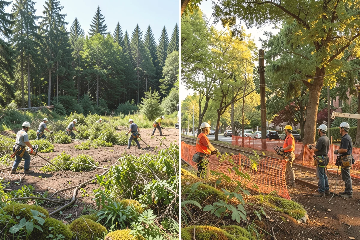 GPS tree inventory in Tukwila, King County, WA - Gather site and tree information
