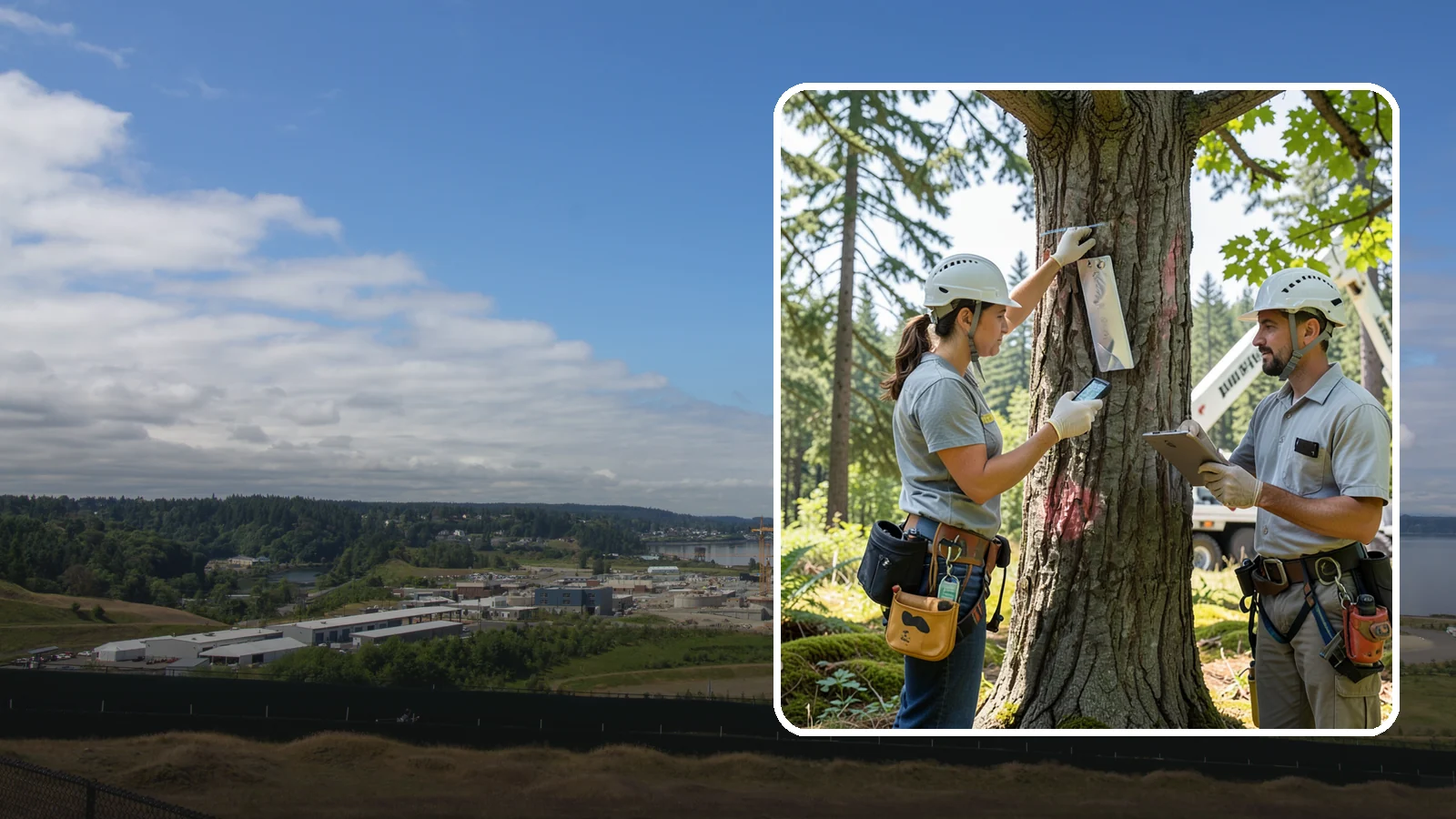 GPS tree inventory in University Place, Pierce County, WA - A location-based inventory of trees using GPS.