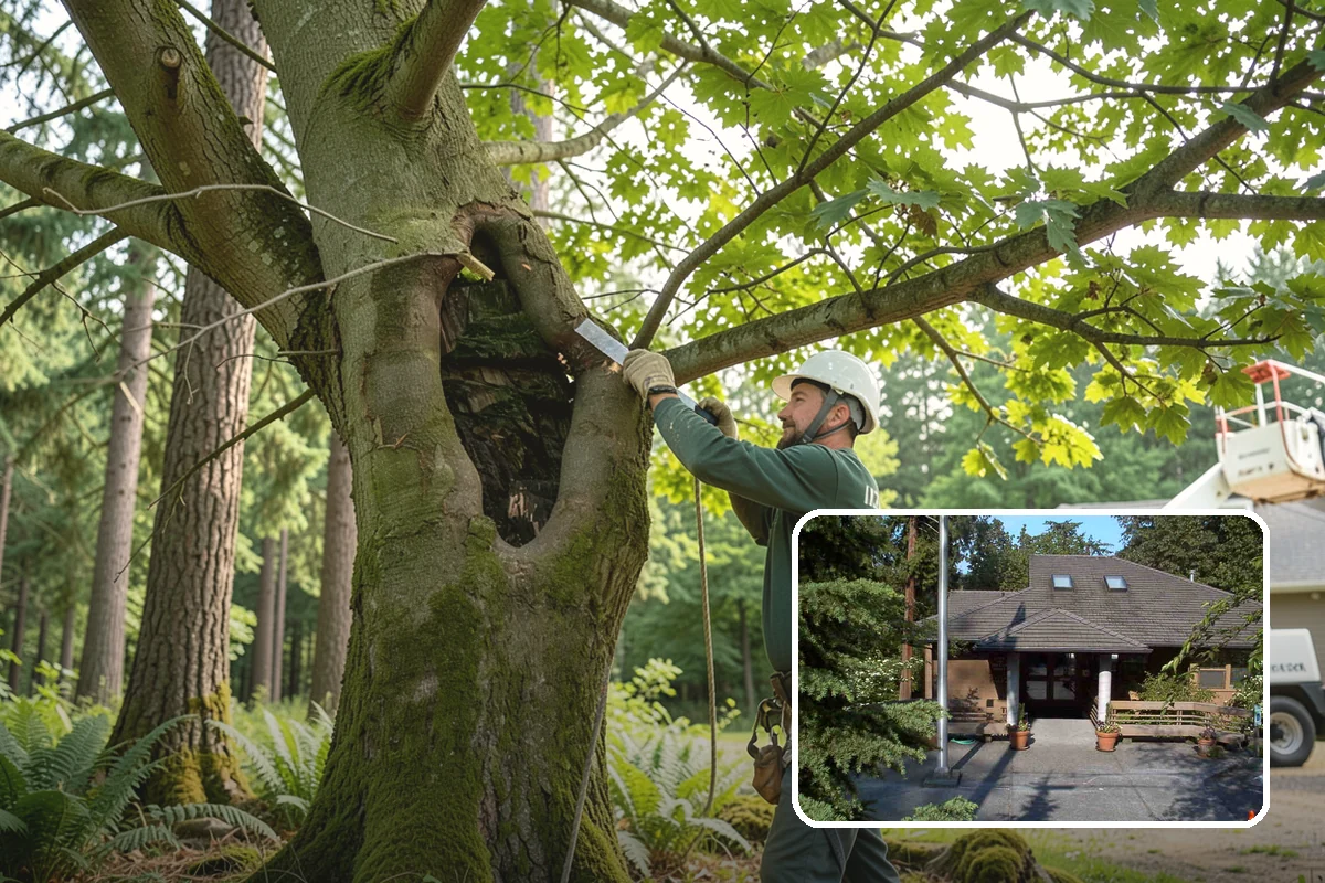 GPS tree inventory in Yarrow Point, King County, WA - Provides expert, objective guidance