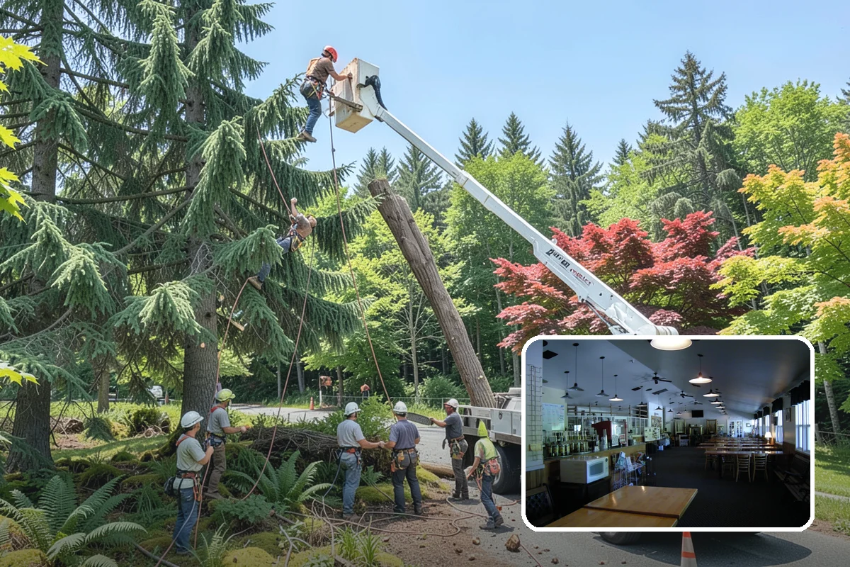 Green waste hauling in Black Diamond, King County, WA - Turns removed wood and debris into usable products