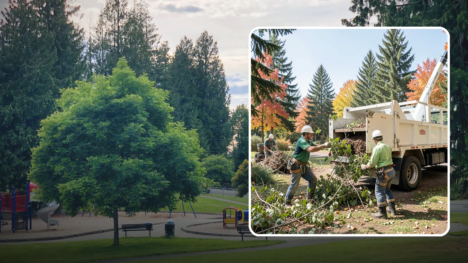 Green waste hauling in Bonney Lake, Pierce County, WA - The removal and disposal of green waste.