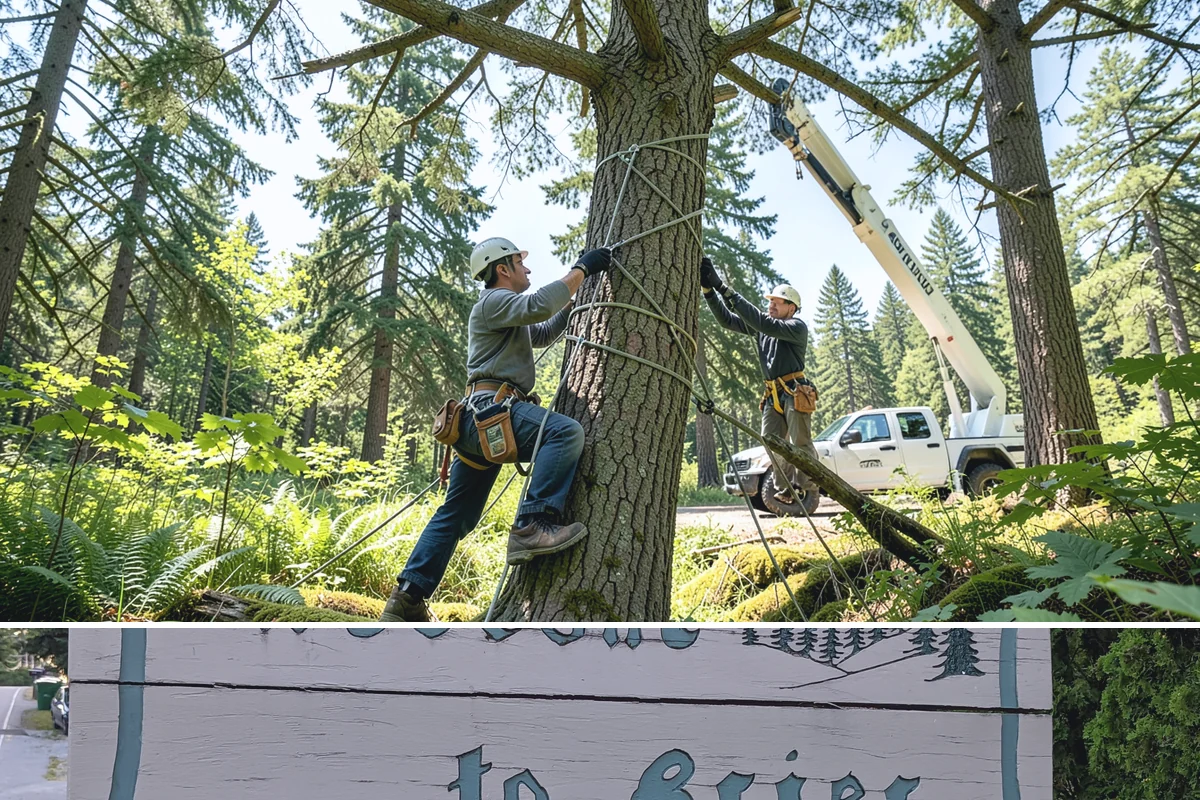 Green waste hauling in Brier, Snohomish County, WA - This service is performed year-round to clear organic debris after tree work but may face challenges during wet seasons when high...