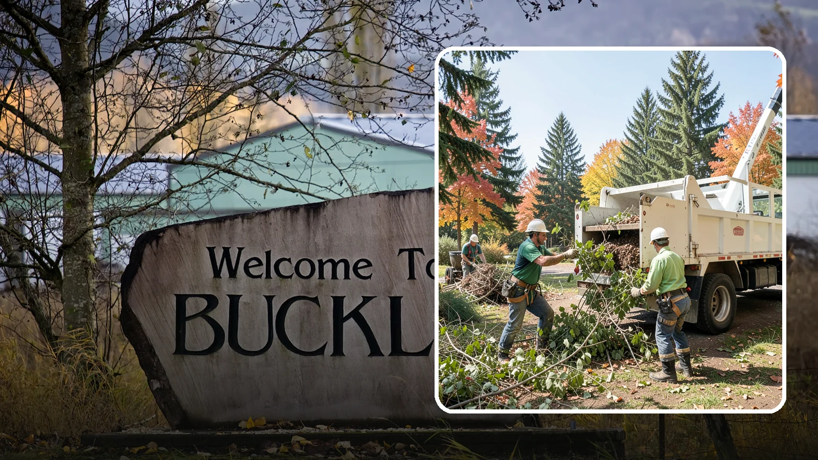 Green waste hauling in Buckley, Pierce County, WA - The removal and disposal of green waste.