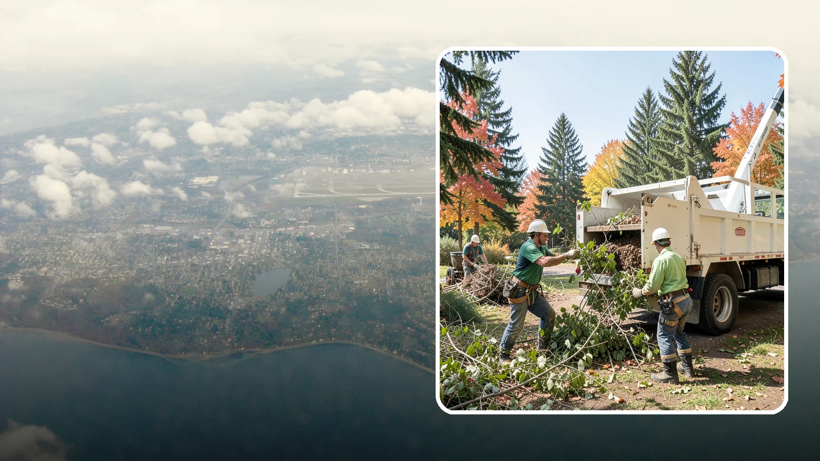 Green waste hauling in Burien, King County, WA - The removal and disposal of green waste.