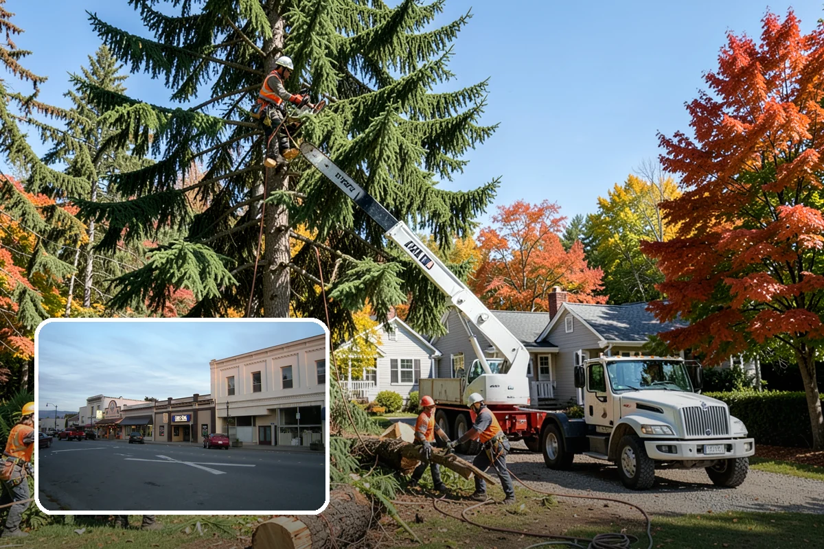 Green waste hauling in Burlington, Skagit County, WA - Turns removed wood and debris into usable products