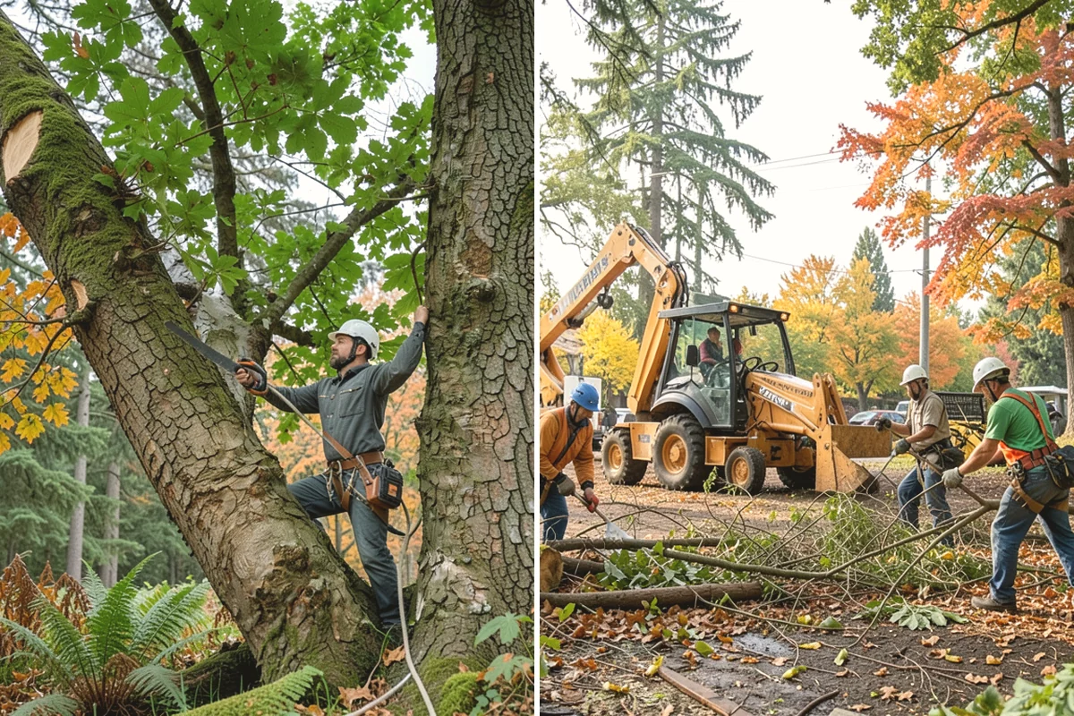 Green waste hauling in Carbonado, Pierce County, WA - Sort material by type and size