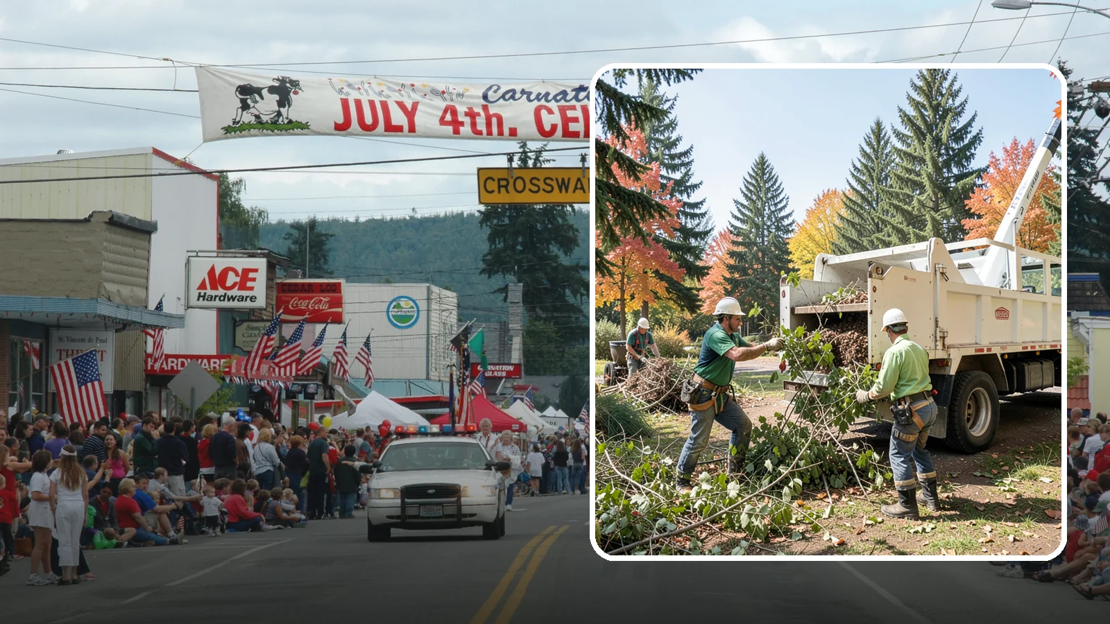 Green waste hauling in Carnation, King County, WA - The removal and disposal of green waste.