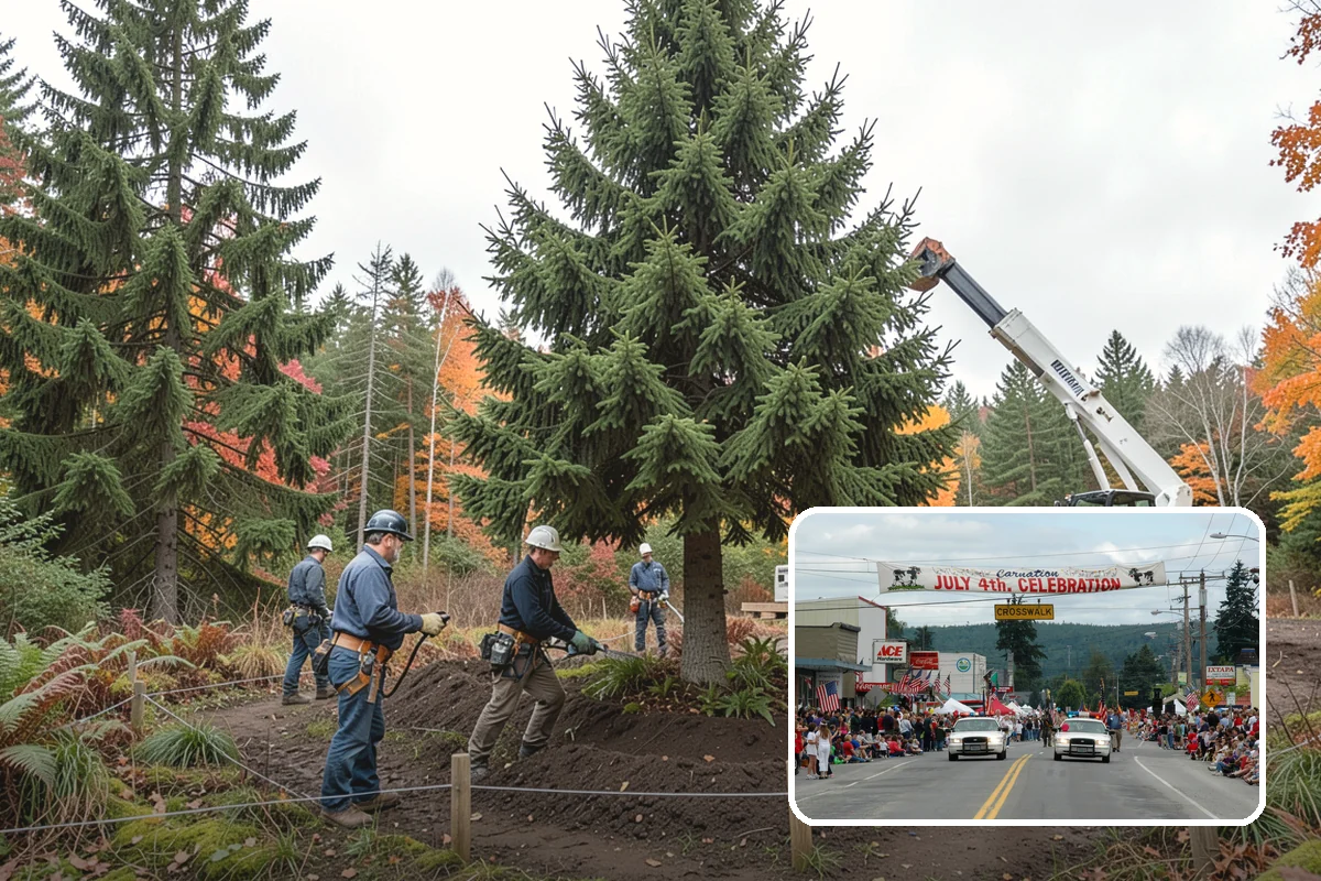 Green waste hauling in Carnation, King County, WA - Turns removed wood and debris into usable products