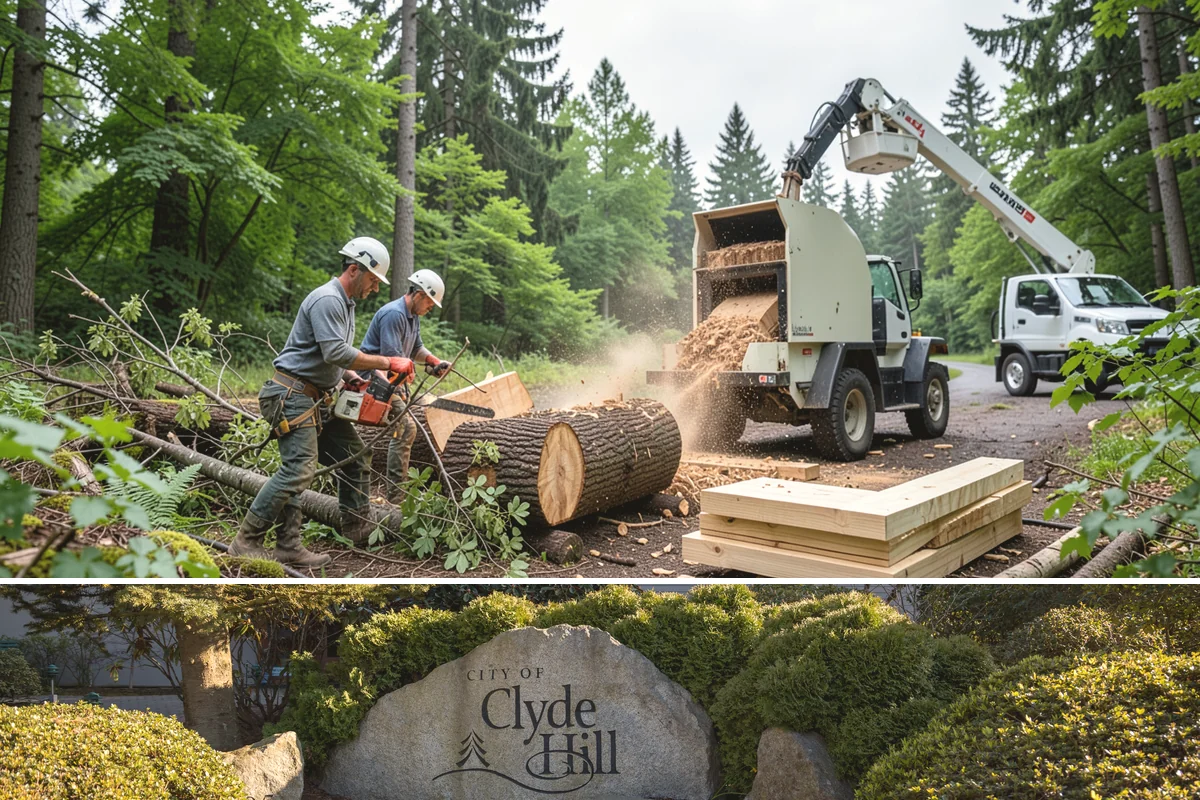 Green waste hauling in Clyde Hill, King County, WA - This service is performed year-round to clear organic debris after tree work but may face challenges during wet seasons when high...