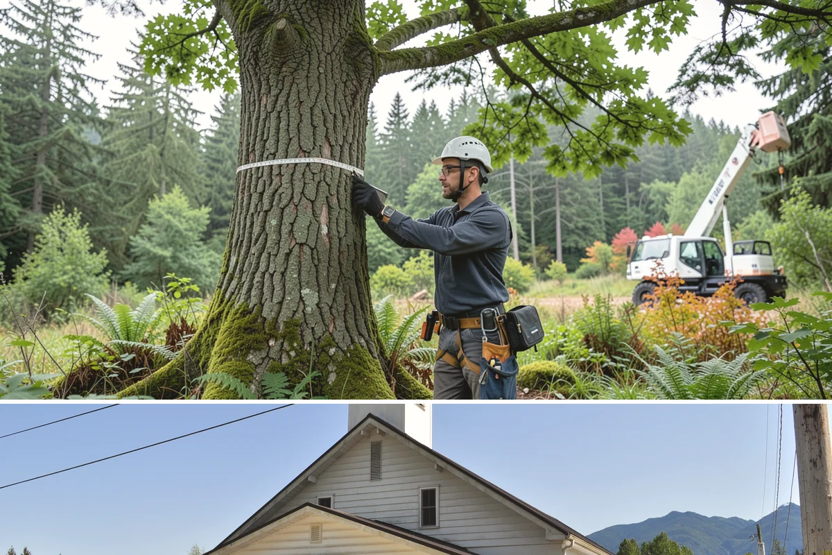 Green waste hauling in Concrete, Skagit County, WA - This service is performed year-round to clear organic debris after tree work but may face challenges during wet seasons when high...