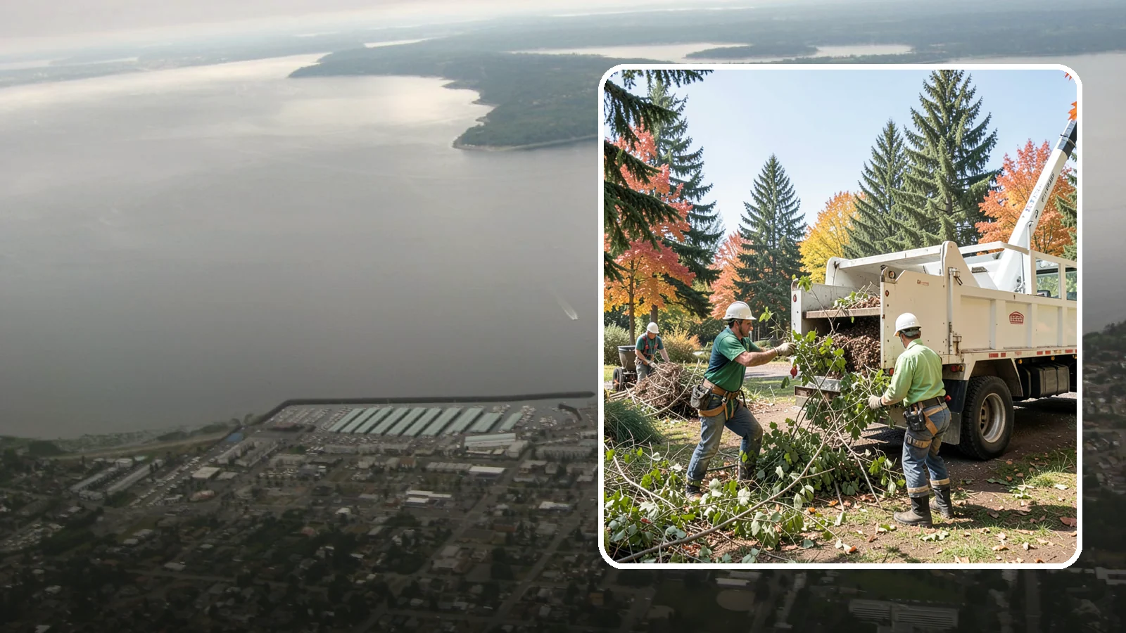 Green waste hauling in Des Moines, King County, WA - The removal and disposal of green waste.