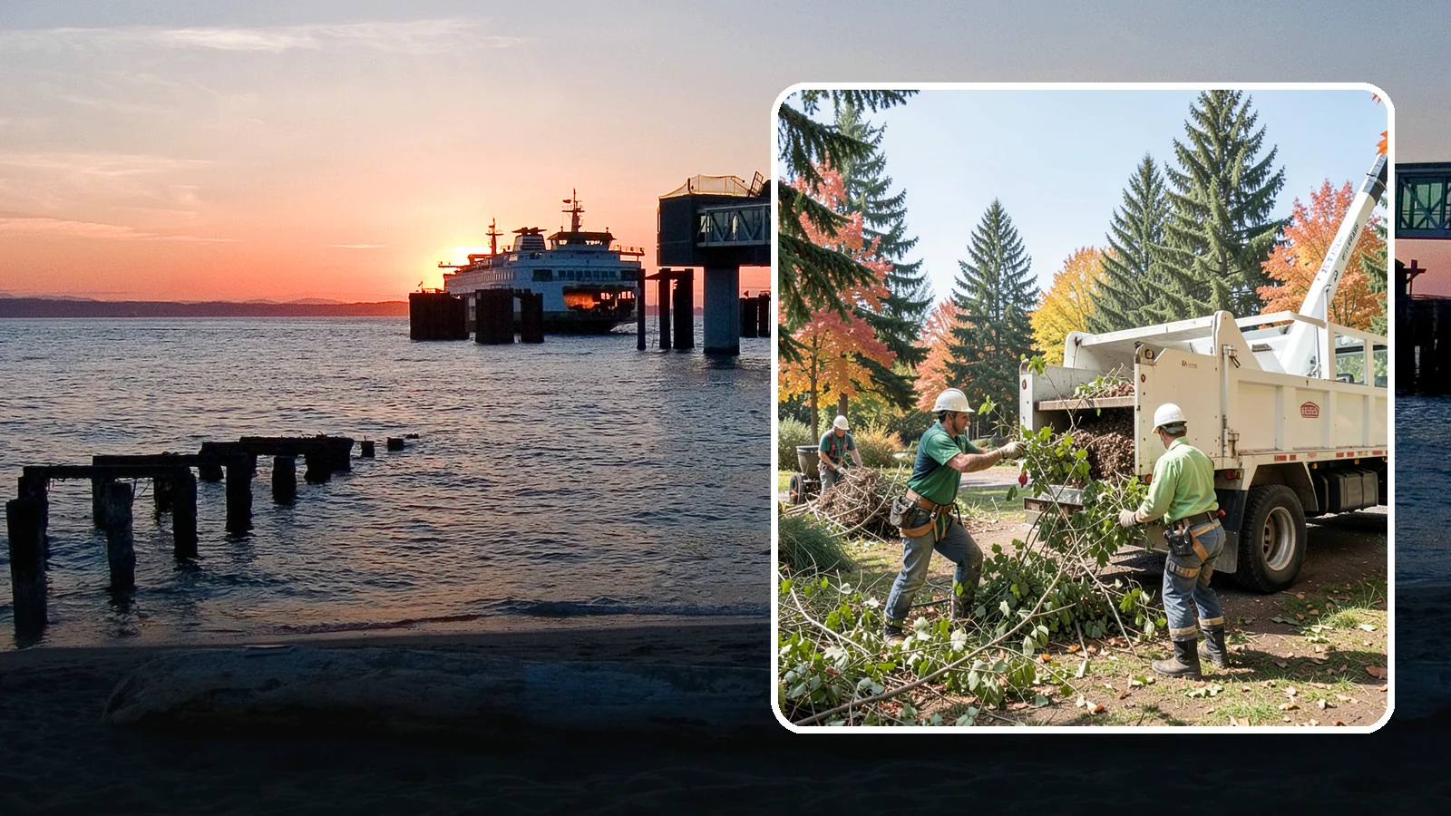Green waste hauling in Edmonds, Snohomish County, WA - The removal and disposal of green waste.