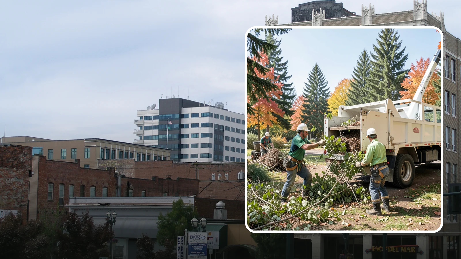 Green waste hauling in Everett, Snohomish County, WA - The removal and disposal of green waste.